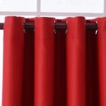 Wholesale Blackout Red Curtains 1