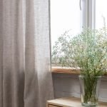 Linen Tab Top Curtain Panel