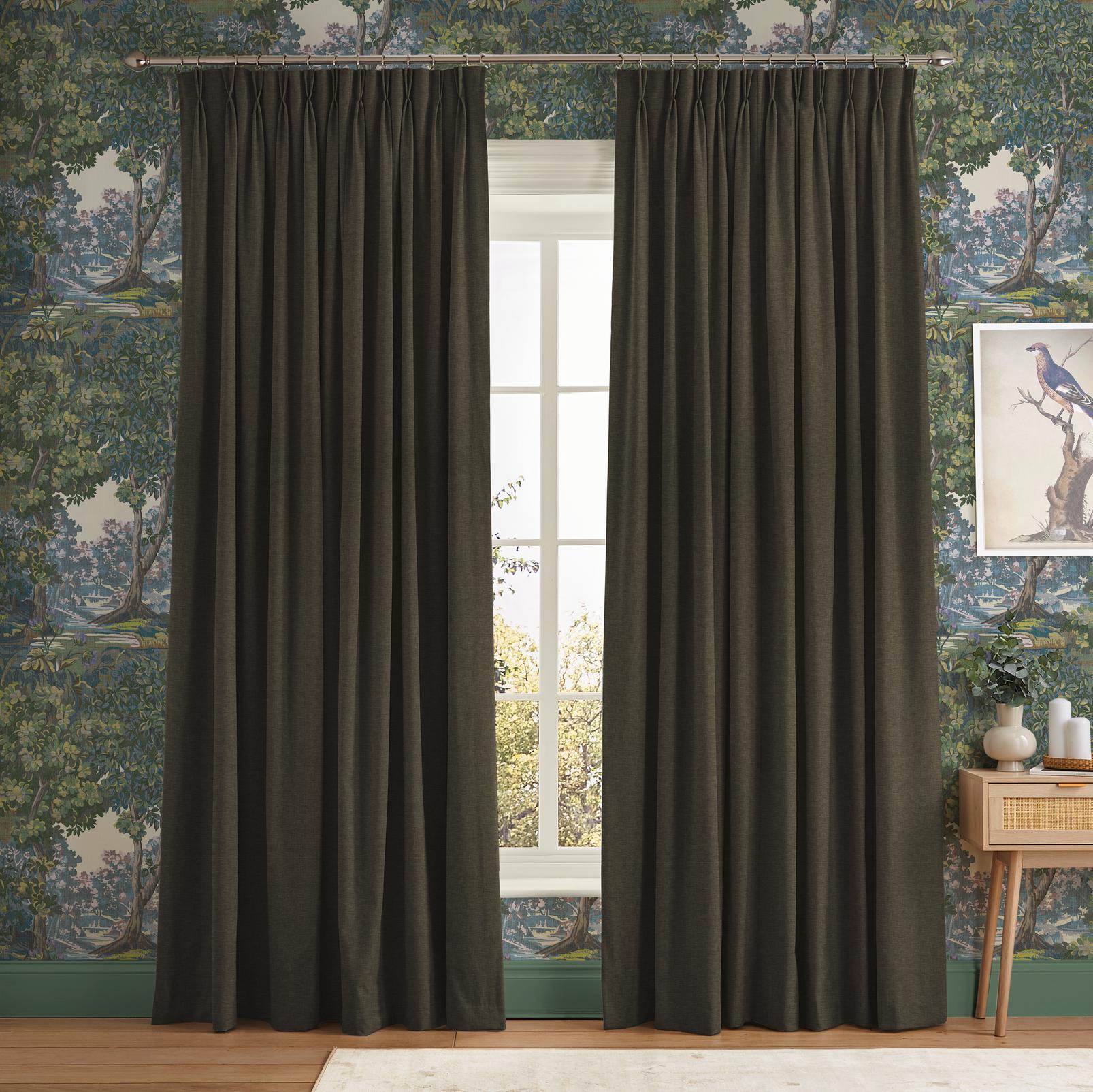 Anqa Olive Curtain